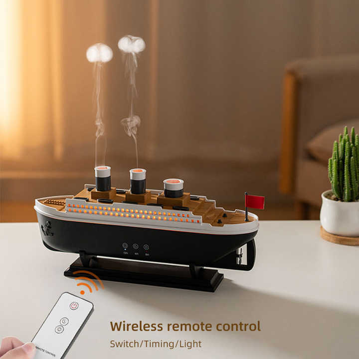 Retro Titanic Aroma Air humidifier with remote control