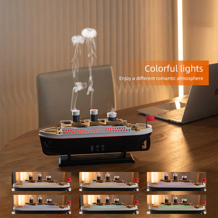 Retro Titanic Aroma Air humidifier with remote control