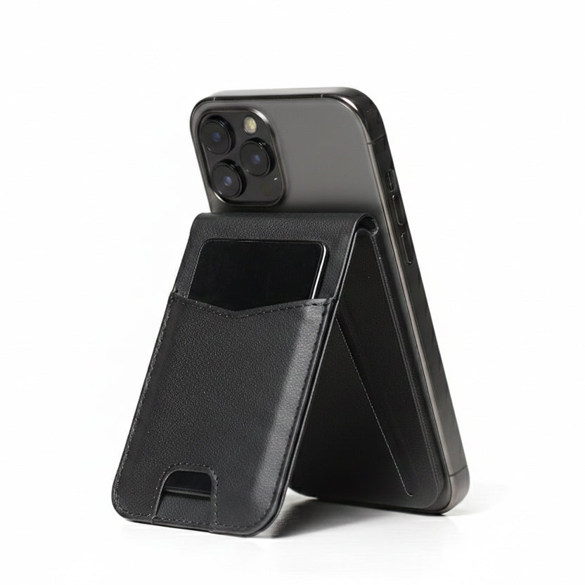 Slim MagSafe magnetic wallet, Card holder with Apple Find My tracking for iPhone/Android