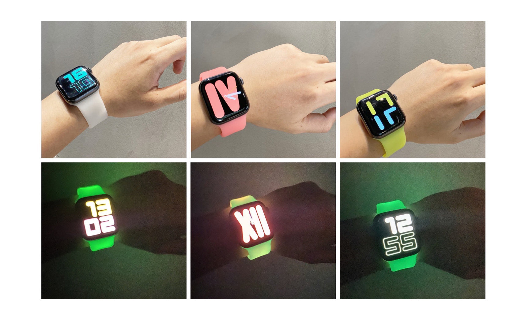 Glow in dark Luminous Band Bracelet for Apple Watch