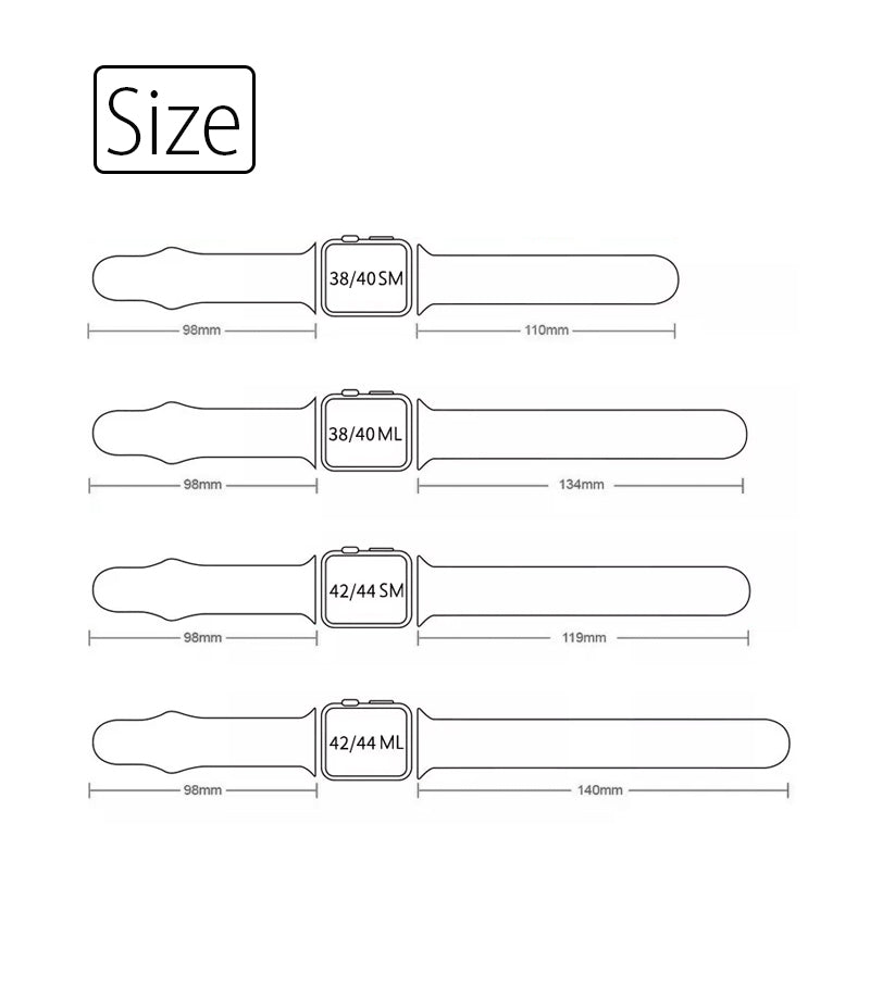 Glow in dark Luminous Band Bracelet for Apple Watch