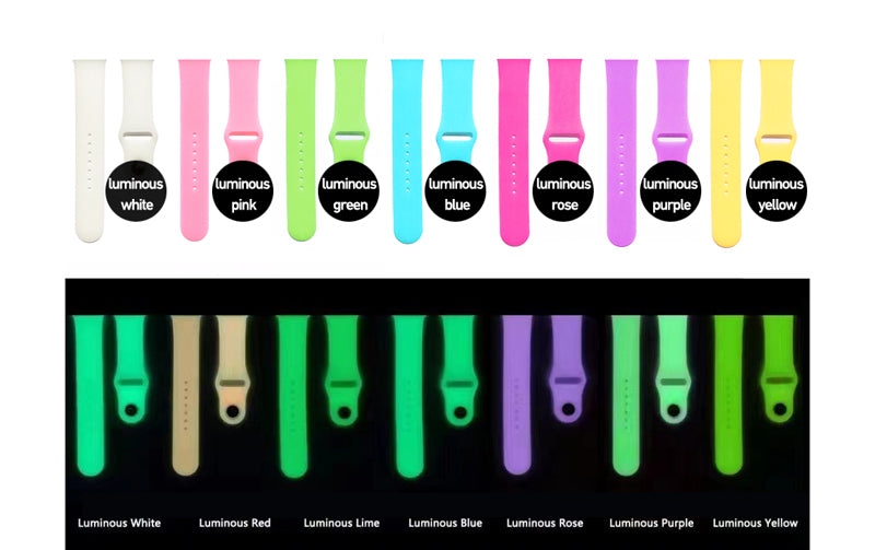 Glow in dark Luminous Band Bracelet for Apple Watch